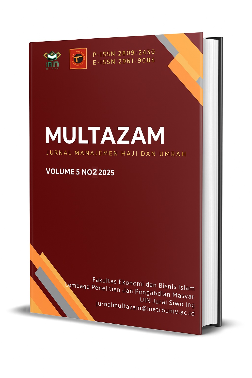 					View Vol. 5 No. 2 (2025): Multazam: Jurnal Manajemen Haji dan Umrah
				