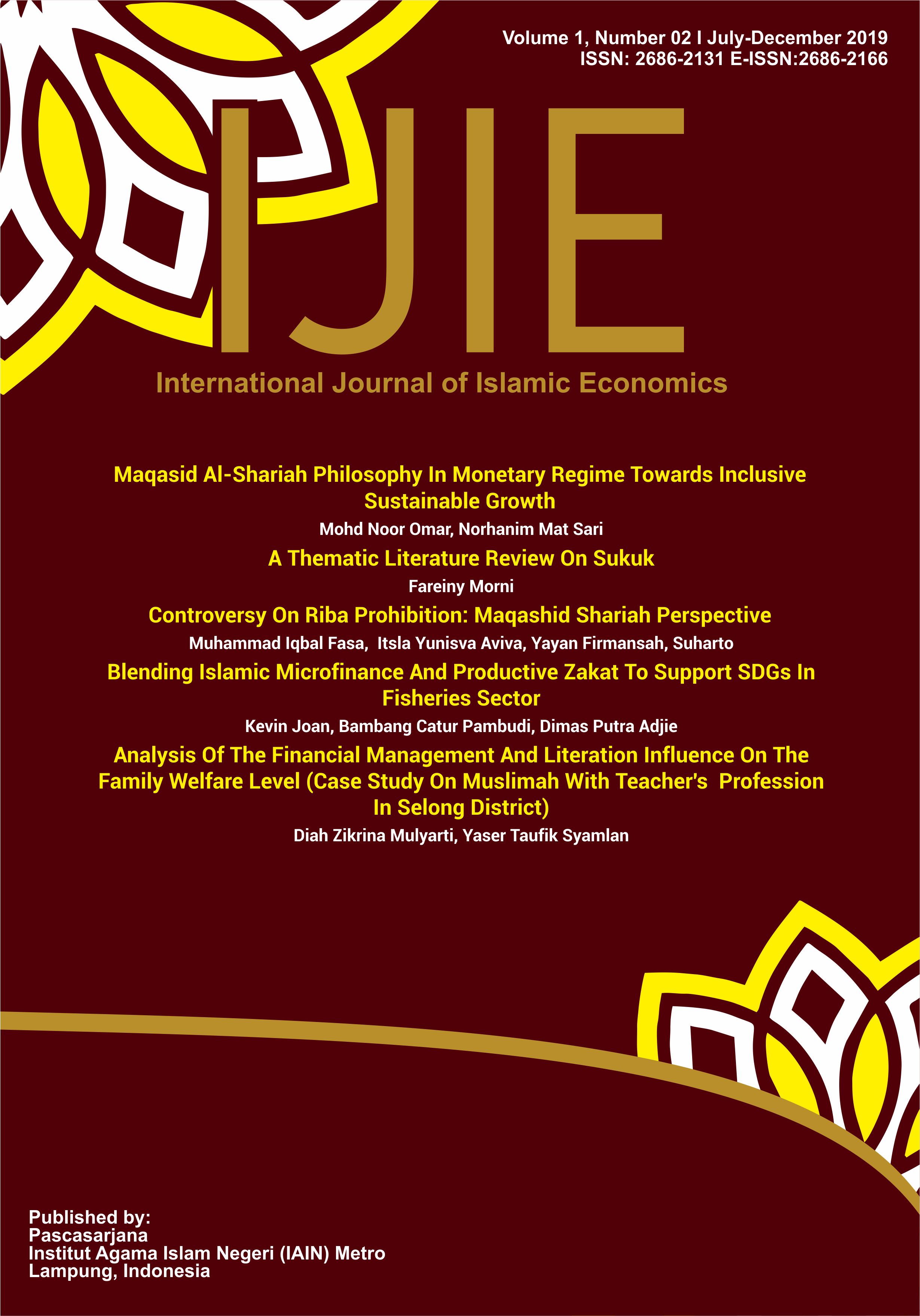 International Journal of Islamic Economics