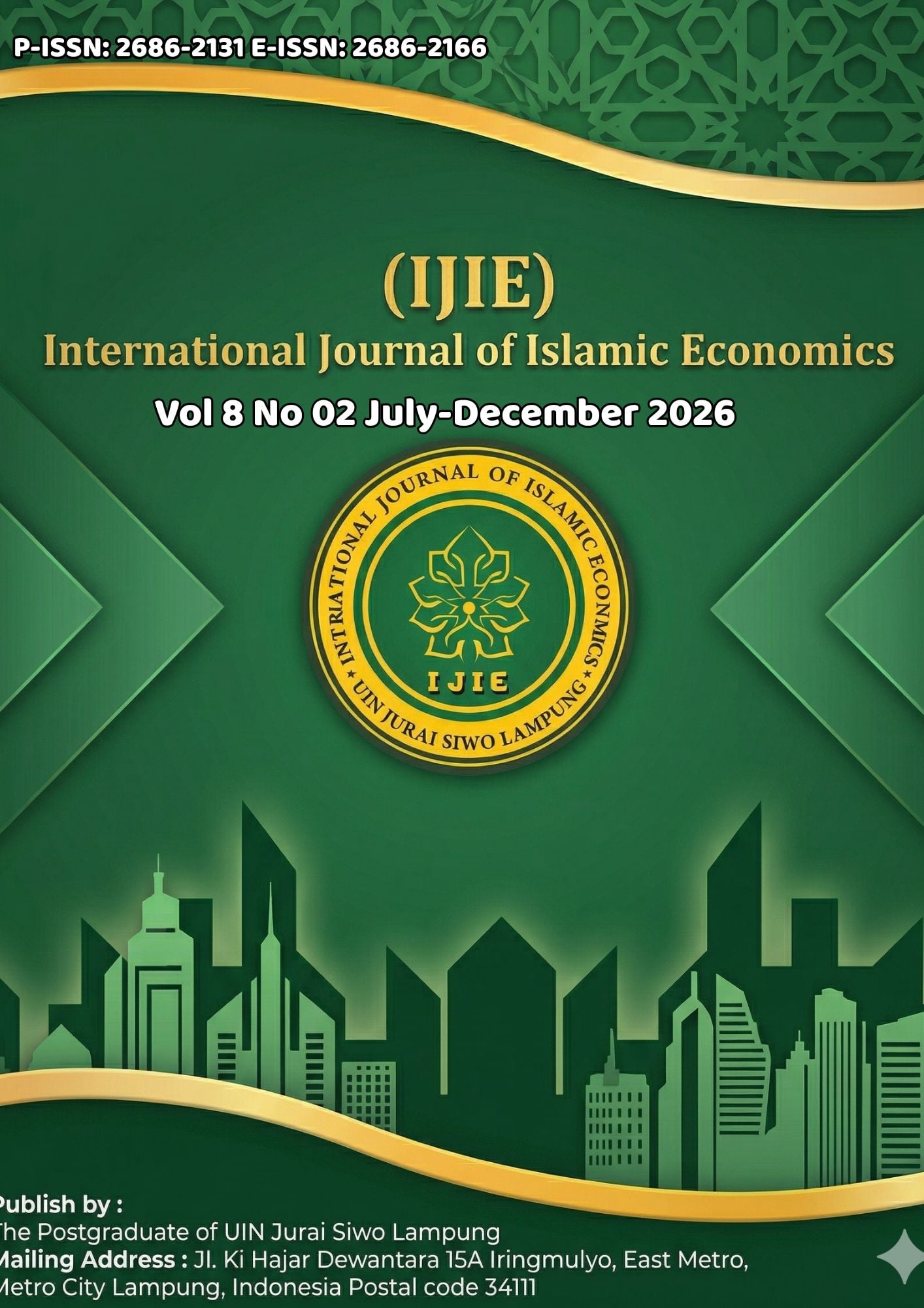 					View Vol. 8 No. 02 (2026): International Journal of Islamic Economics
				