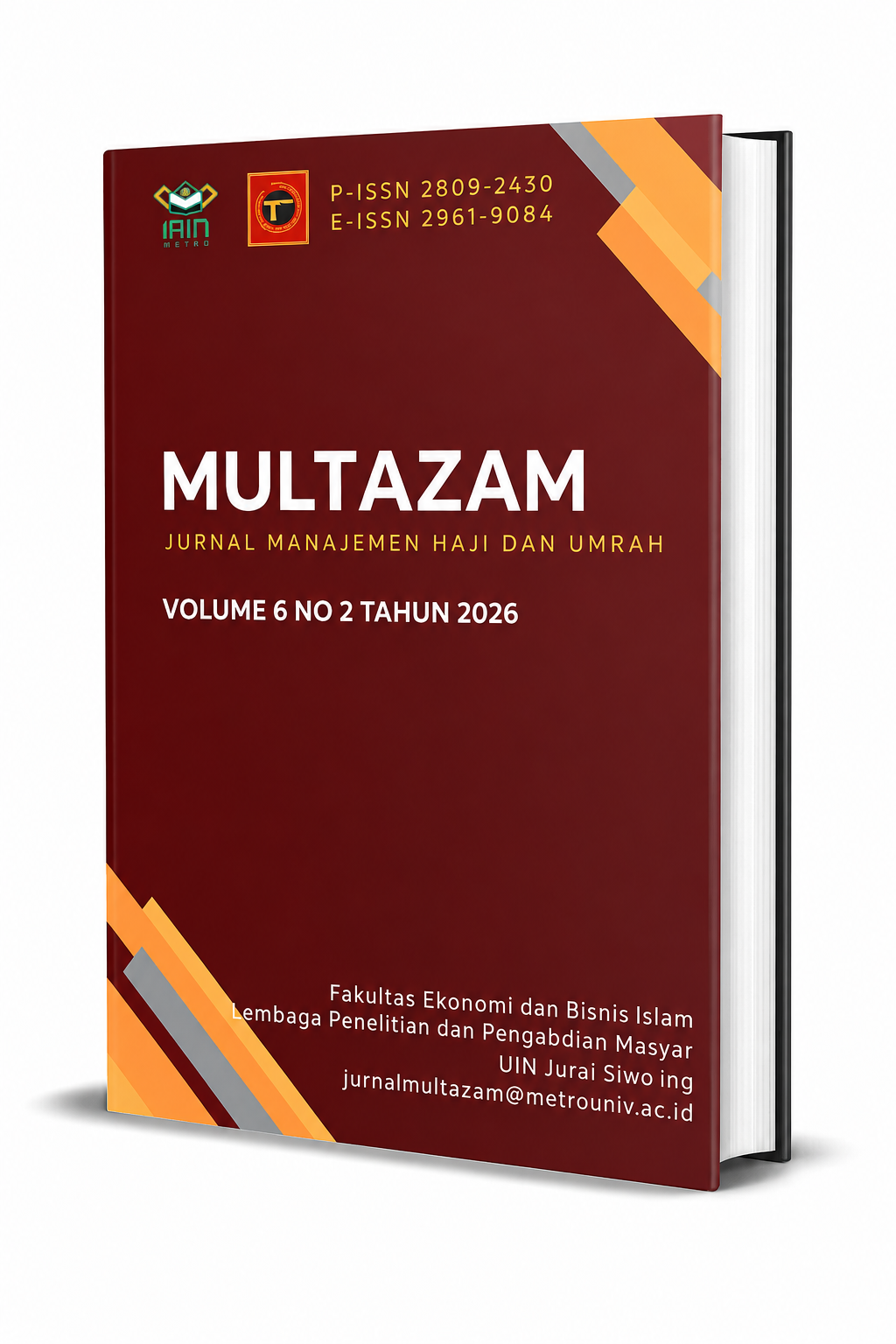 					View Vol. 6 No. 2 (2026): Multazam: Jurnal Manajemen Haji dan Umrah
				